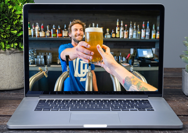 Online Viruteel borrel bier