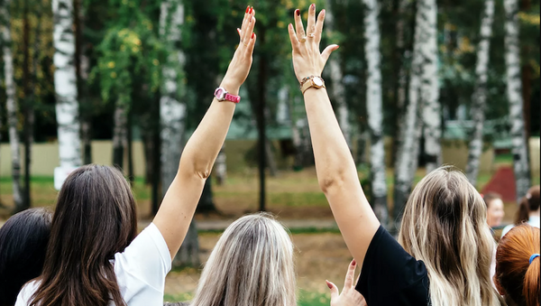 Groepsactiviteit buiten