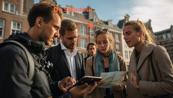 Ontmasker de saboteur rotterdam
